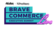 BRAVE COMMERCE LIVE _LOGO - MikMak Profitero in Black