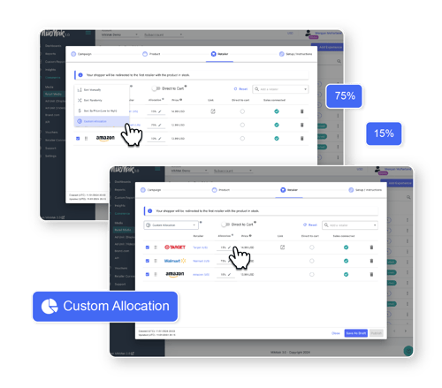 MikMak Custom retail Allocation